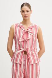Stine Goya bluză pentru femei, din bumbac PPY2-TSD02A_38X (SG.SS26.T178.2487)