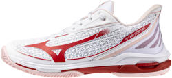 Mizuno Wave Exceed Tour 7 Clay W White/Fiery Red/Pinkesque Női teniszcipő EUR 37