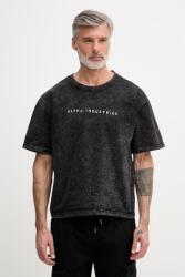 Alpha Industries tricou din bumbac Acid Logo PPY2-TSM0P0_99A (258519)