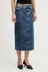 Diesel fustă cu crăpătură denim DE-SKYE-S1 PPY2-SDD06D_55J (A21716.0ADCD)