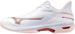 Mizuno Wave Exceed Court Clay W White/Pinkesque/Barbados Cherry Női teniszcipő EUR 39