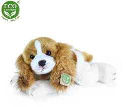 Rappa Câine de pluș Cavalier King Charles spaniel culcat 30 cm ECO-FRIENDLY (203976)