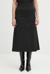 MM6 Maison Margiela fustă de lână 9BYA-SDD0EW_99X (S52MI0021.S47848.900)