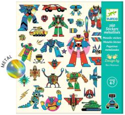 DJECO Autocolante DJECO Roboti metalice (DJ09276)