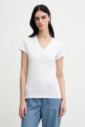 Giorgio Armani pamut póló - fehér XS - answear - 22 990 Ft