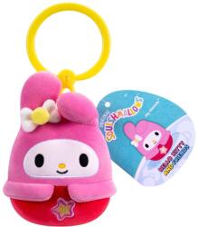 Jazwares Jucarie de plus breloc, Squishmallows, My Melody, 9 cm (N00093005_006w)