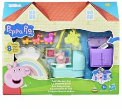 Peppa Pig Set de joaca cu figurina, Peppa Pig, Evie's Nursery, G2835 Figurina