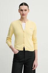 2NDDAY kardigán gyapjú keverékből Vinny - sárga L