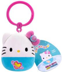 Jazwares Jucarie de plus breloc, Squishmallows, Hello Kitty, 9 cm (N00093005_005w)