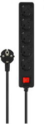 SAVIO Prelungitor SAVIO LZ-15 Schuko Power Strip, 5 Sockets, 5 m (LZ-15)