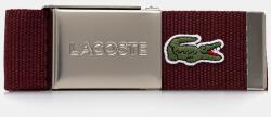 Lacoste férfi öv - burgundia 90