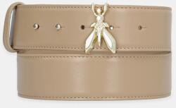 Patrizia Pepe bőr öv - bézs M - answear - 33 990 Ft