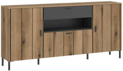  Komód Morelmi 105 (Antracit + Tölgy)