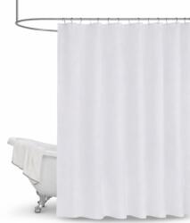 Agrowebshop Zuhanyfüggöny textil | Fehér | 180 cm (NL-250811)