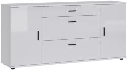  Komód Ontario 170 (Fényes fehér + Fehér)