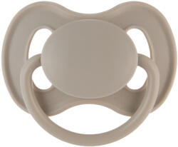 CANPOL BABIES Kaucsuk cumi kerek csúccsal Nude 6-18m bézs