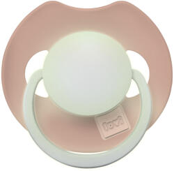 LOVI Világító szilikon dinamikus cumi Prime 0-6m 1db Blush