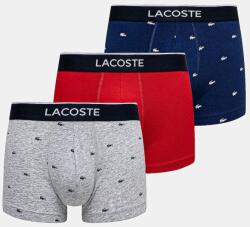 Lacoste testhezálló boxeralsó férfi pamut elasztánnal 3-as csomag - sötétkék L - answear - 18 990 Ft