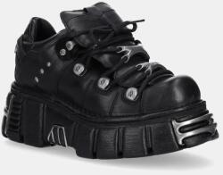 New Rock bőr sportcipő - fekete Női 42 - answear - 110 990 Ft