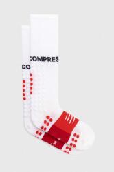 Compressport zokni Full Socks Run - fehér 39/41