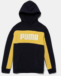 PUMA gyerek felső ESS BLOCK Hoodie TR - sötétkék 152