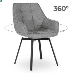 Mebel Elite Forgó szék szürke színben. LUNA 2