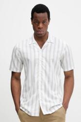 Lindbergh lenvászon ing - fehér L