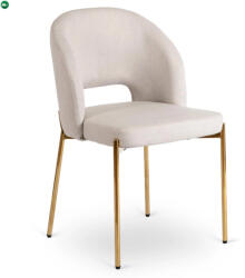 Mebel Elite Szék krém/arany színben. BROS