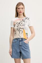 Desigual t-shirt COLLECTION - fehér XS