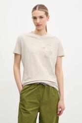 Napapijri pamut póló S-Eclair - bézs XS