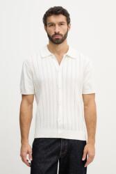 Lindbergh pamut kardigán - bézs L