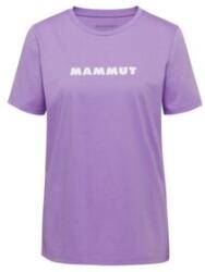 Mammut CORE T-SHIRT WOMEN LOGO Tricou cu mânecă scurtă 6434 lavandin XL