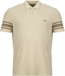 Guess Tricou Polo mânecă scurtă Bărbați SS WASHED PRINTED POLO Guess Bej EU S