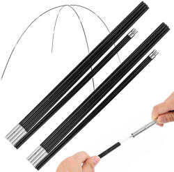  Összecsukható sátorrúd 8mm 340cm 2db (v14532)