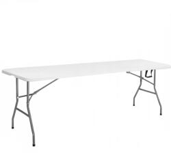 Brius Masa dreptunghiulara pliabila multifunctionala, 240x75x74 cm, alba (GO-O9A)