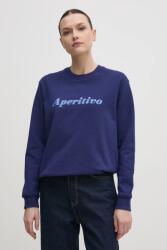 Drivemebikini pamut melegítőfelső Aperitivo Flock - sötétkék S