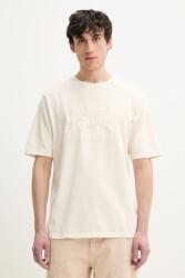 Desigual pamut póló WASHINGTONEC - bézs L