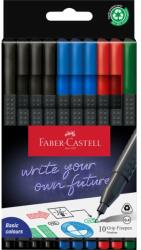 Faber-Castell Liner 0.4mm office A, N, R, V 10 buc/set GRIP FABER-CASTELL (FC151691)