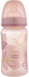Canpol babies BABIES EasyStart Gold antikolikus cumisüveg 240 ml rózsaszín - vitalcafe