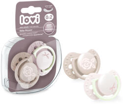 LOVI Cumisüveg mini Baby shower 0-2h 2db lány - vitalcafe