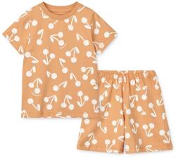 Liewood gyerek pizsama Ilford Printed Pyjamas Set - narancssárga 128