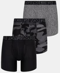Under Armour boxeralsó 3 db - fekete S
