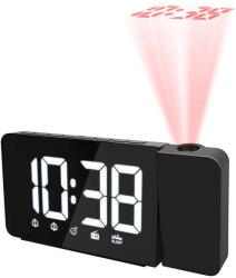 Solight CA04 ébresztőóra rádióval, fekete