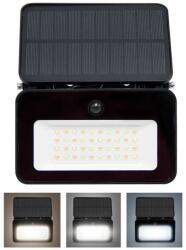 Solight WL913 LED szolár reflektor érzékelővel, fekete