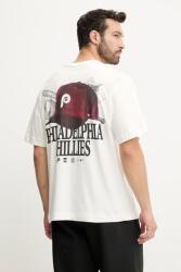 47 brand pamut póló MLB Philadelphia Phillies - bézs S