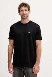 Giorgio Armani pamut póló - fekete S - answear - 17 990 Ft