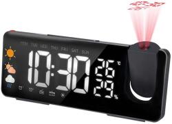 Solight CA05 óra időjárás-állomással, fekete