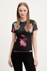 Desigual t-shirt DES MOINES - fekete S