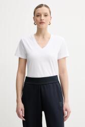 Giorgio Armani pamut póló - fehér XS - answear - 17 990 Ft