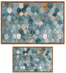 Foutastic Сини килими за баня в комплект 2 бр. 60x100 cm - Foutastic (290HFT1119)
